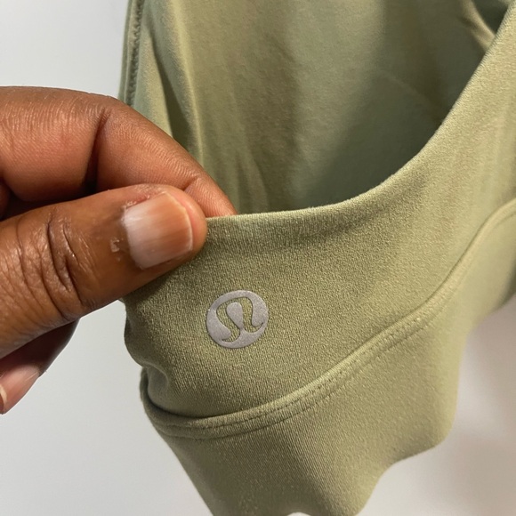 Lululemon Sports Olive Green  Bra Size 10 Good Condition - Picture 3 of 4